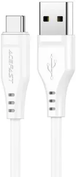 AceFast C3-04 USB Type-A - USB Type-C (1.2 м, белый)