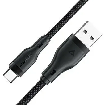 AceFast C8-04 USB Type-A USB Type-C (1.2 м, черный)