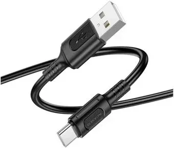 Borofone BX111 USB Type-A - USB Type-C (1 м, черный)