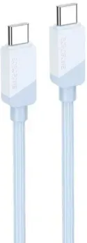 Borofone BX107 USB Type-C - USB Type-C (1 м, белый)