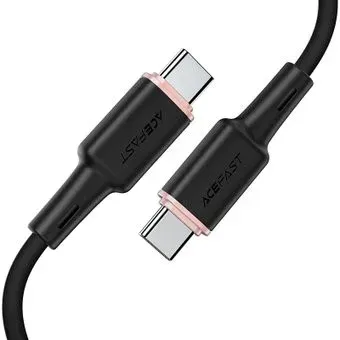 AceFast C2-03 USB Type-C - USB Type-C (1.2 м, черный)
