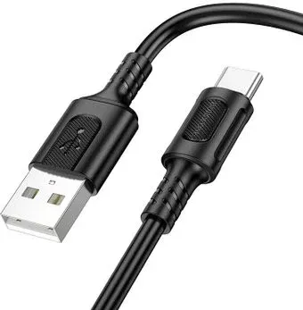 Borofone BX111 USB Type-A - Lightning (1 м, черный)
