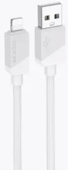 Borofone BX107 USB Type-A - Lightning (1 м, белый)