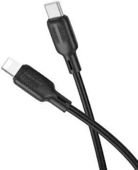 Borofone BX113 USB Type-C - Lightning (3 м, черный)