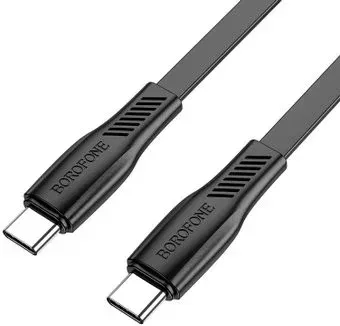 Borofone BX85 60W USB Type-C - USB Type-C (1 м, черный)