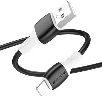 Borofone BX84 USB Type-A - Lightning (1 м, черный)
