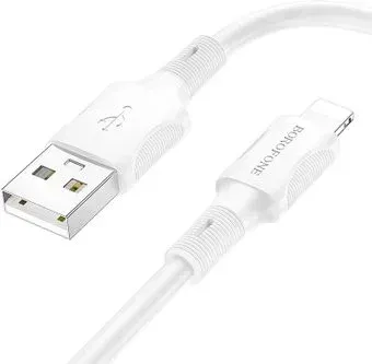 Borofone BX80 USB Type-A - Lightning (1 м, белый)