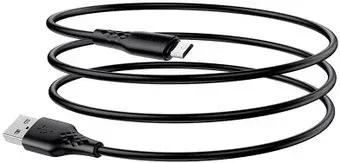 Borofone BX48 USB Type-A - microUSB (1 м, черный)