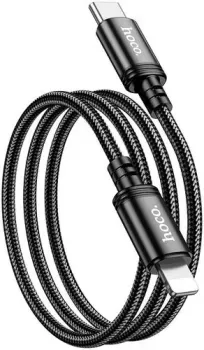 Hoco X89 USB Type-C - Lightning (1 м, черный)