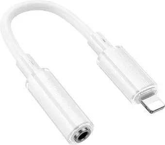 Borofone BV22 3.5 Jack - Lightning (0.15 м, белый)