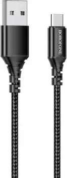 Borofone BX54 USB Type-A - microUSB (1 м, черный)