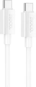 Hoco X107 USB Type-C - USB Type-C (1 м, белый)