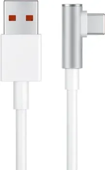 Xiaomi 6A L-Shaped USB Type-C Data Cable BHR6324CN (1.5 м, белый)