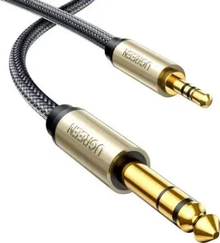 Ugreen AV127 10628 3.5 мм - 6.3 мм (2 м, черный)