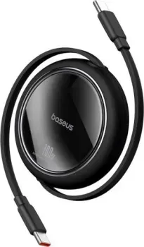 Baseus Free2Draw Mini Retractable USB Type-C-USB Type-C (1 м, черный)