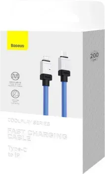 Baseus CoolPlay Series USB Type-C - Lightning (2 м, голубой)