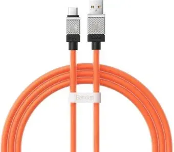 Baseus CoolPlay Series USB Type-A - USB Type-C (1 м, оранжевый)