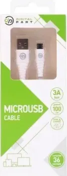Digital Part MC-302 USB Type-A - microUSB (1 м, белый)