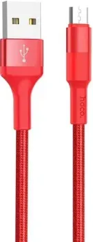 Hoco X26 USB Type-A - microUSB (1 м, красный)