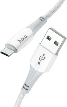 Hoco X70 USB Type-A - microUSB (1 м, белый)
