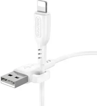 Borofone BX91 USB Type-A - Lightning (1 м, белый)