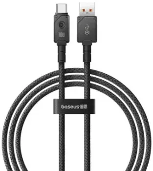 Baseus Unbreakable Series USB Type-A - USB Type-C (1 м, черный)