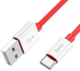 Hoco X87 Magic USB Type-A - USB Type-C (1 м, красный)