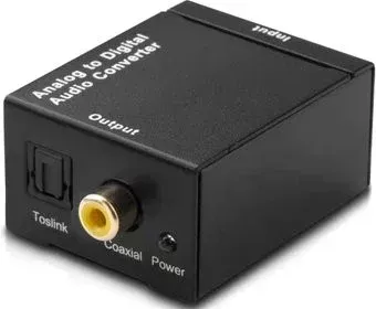 USBTOP RCA - Toslink/SPDIF (черный)