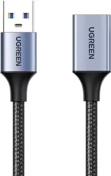 Ugreen US115 10495 USB Type-A - USB Type-A (1 м, черный)