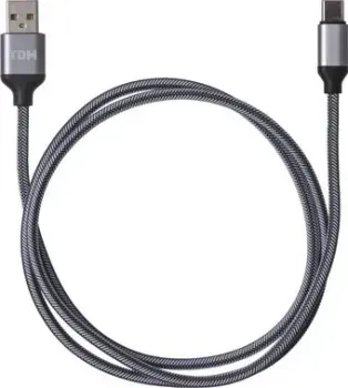 TDM Electric USB Type-A - USB Type-C SQ1810-0311 (1 м, серый)
