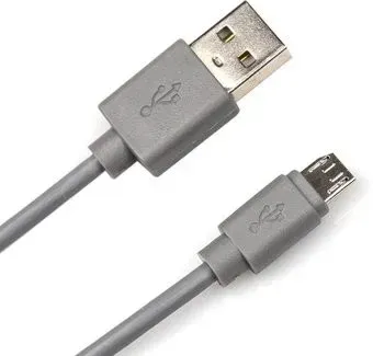 Digital Part MC-305 USB Type-A - microUSB (1 м, серый)