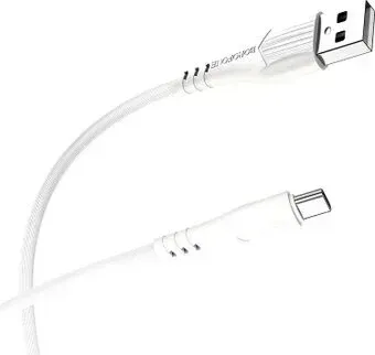 Borofone BX37 USB Type-A - USB Type-C (1 м, белый)