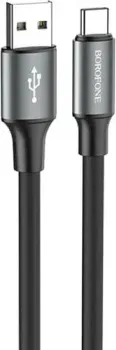 Borofone BX82 USB Type-A - USB Type-C (1 м, черный)