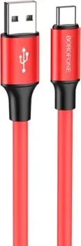 Borofone BX82 USB Type-A - USB Type-C (1 м, красный)