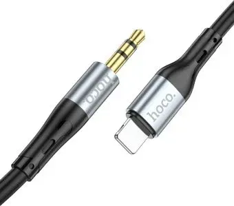Hoco UPA22 Lightning - 3.5 Jack (1 м, черный)