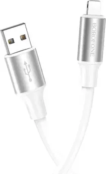 Borofone BX82 USB Type-A - Lightning (1 м, белый)