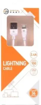 Digital Part LC-301 USB Type-A - Lightning (1 м, белый)