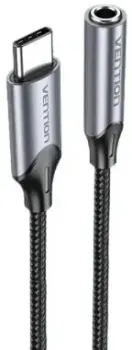 Vention BGMHA USB Type-C - 3.5 Jack (0.1 м, серый)