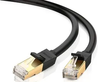 Ugreen NW107 11268 RJ45 - RJ45 (1 м, черный)