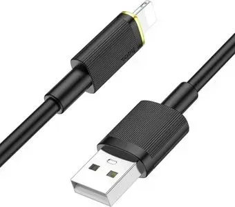 Hoco U109 USB Type-A - Lightning (1.2 м, черный)