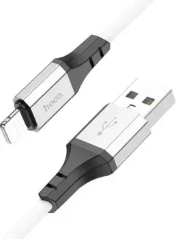 Hoco X86 USB Type-A - Lightning (1 м, белый)