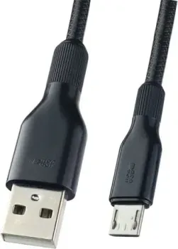 Perfeo USB Type-A - microUSB U4807 (1 м, черный)