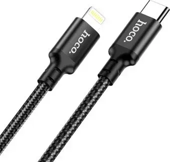 Hoco X14 USB Type-C - Lightning (2 м, черный)