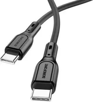 Borofone BX66 USB Type-C to USB Type-C (1 м, черный)