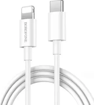 Borofone BX36 USB Type-C - Lightning (1 м, белый)