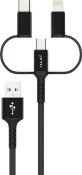 Pero DC-06 Universal 3 in 1 (2 м, черный)
