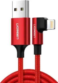 Ugreen US299 USB Type-A - Lightning (1 м, красный)
