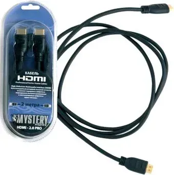 Mystery HDMI - HDMI HDMI1.0pro (1 м, черный)