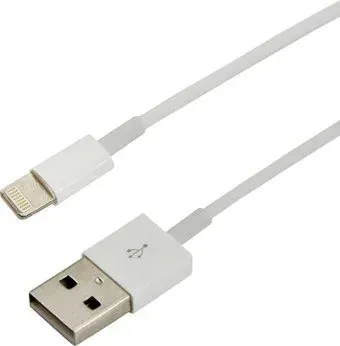 Rexant 18-0001 USB Type-A - Lighting (1 м, белый)