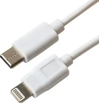 Robiton P21 USB Type-C - Lighting (1 м, белый)